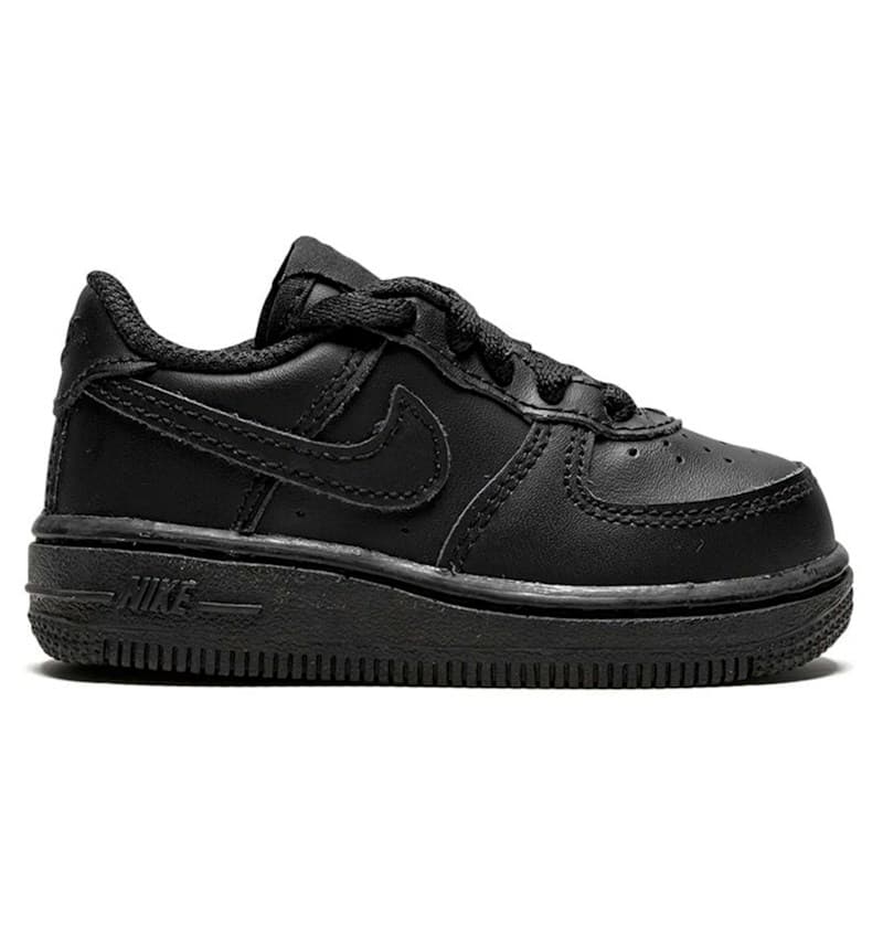 Nike Air Force 1 Low Para Bebé "Triple Black"