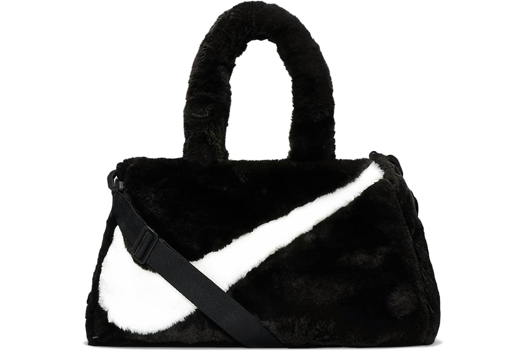 Nike Sportswear Faux Fur Bolso de Hombro con Cinta Ajustable 10 Litros