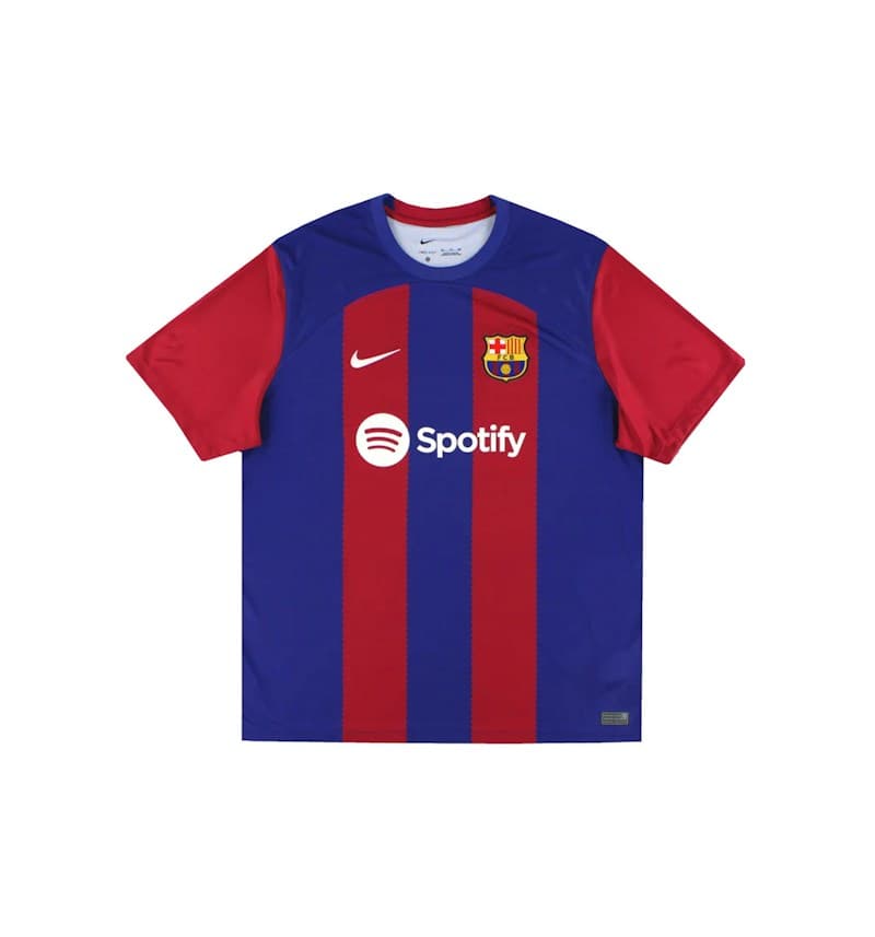 Nike Barcelona FC 2023-24 Stadium Home Camiseta de Tejido Dri-Fit