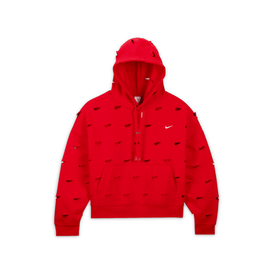 Nike x Jacquemus Le Swoosh Sudadera "Dark Red"