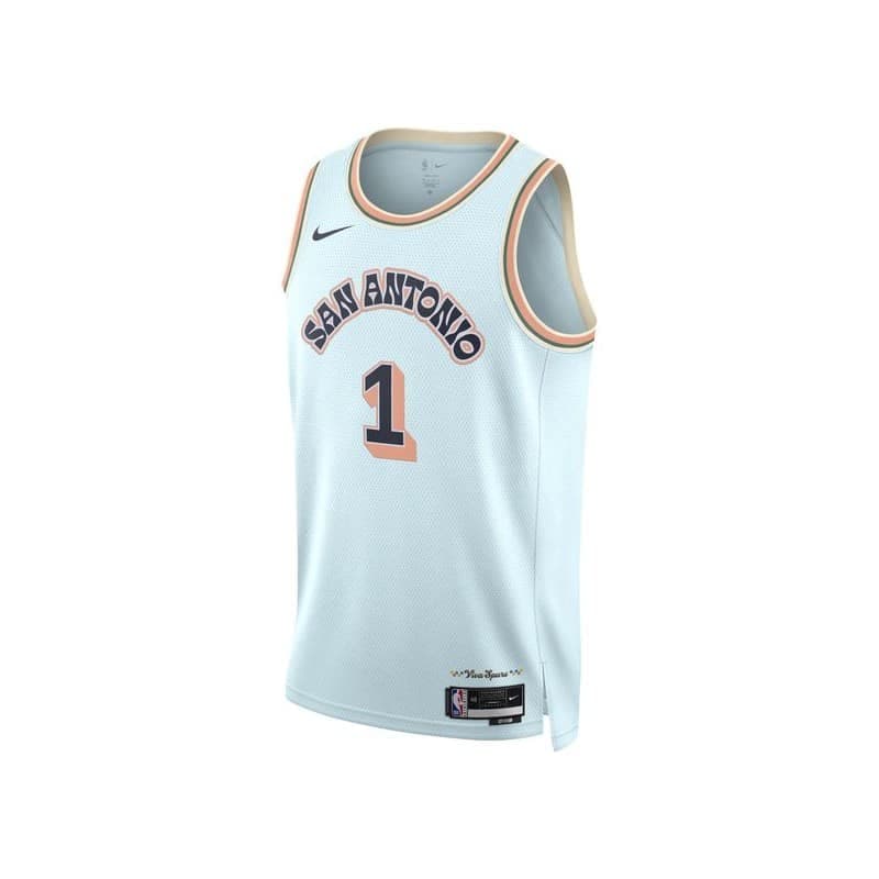 Nike NBA San Antonio Spurs Victor Wembanyama 1 2024/25 City Edition Swingman Camiseta de Tirantes