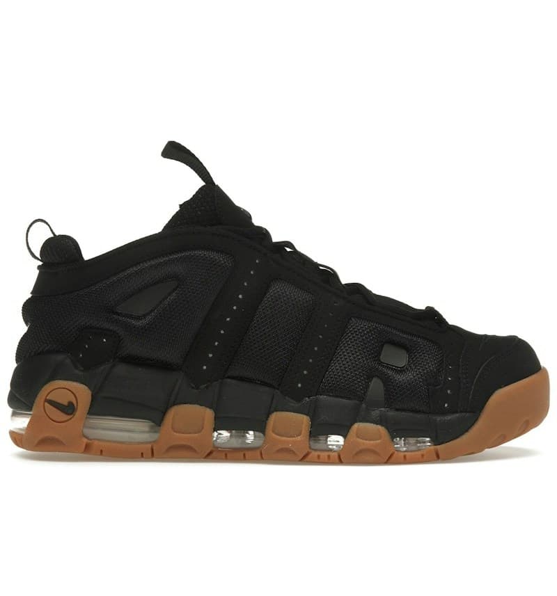 Nike Air More Uptempo Low "Black Gum"