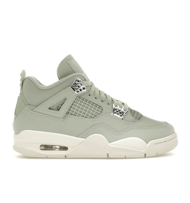 W Jordan 4 Retro "Seafoam / Sail"