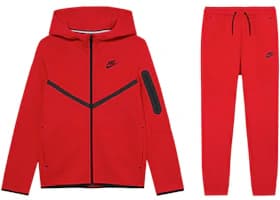Nike Sportswear Tech Fleece Conjunto de Chaqueta Con Cremallera y Pantalón Para Niños