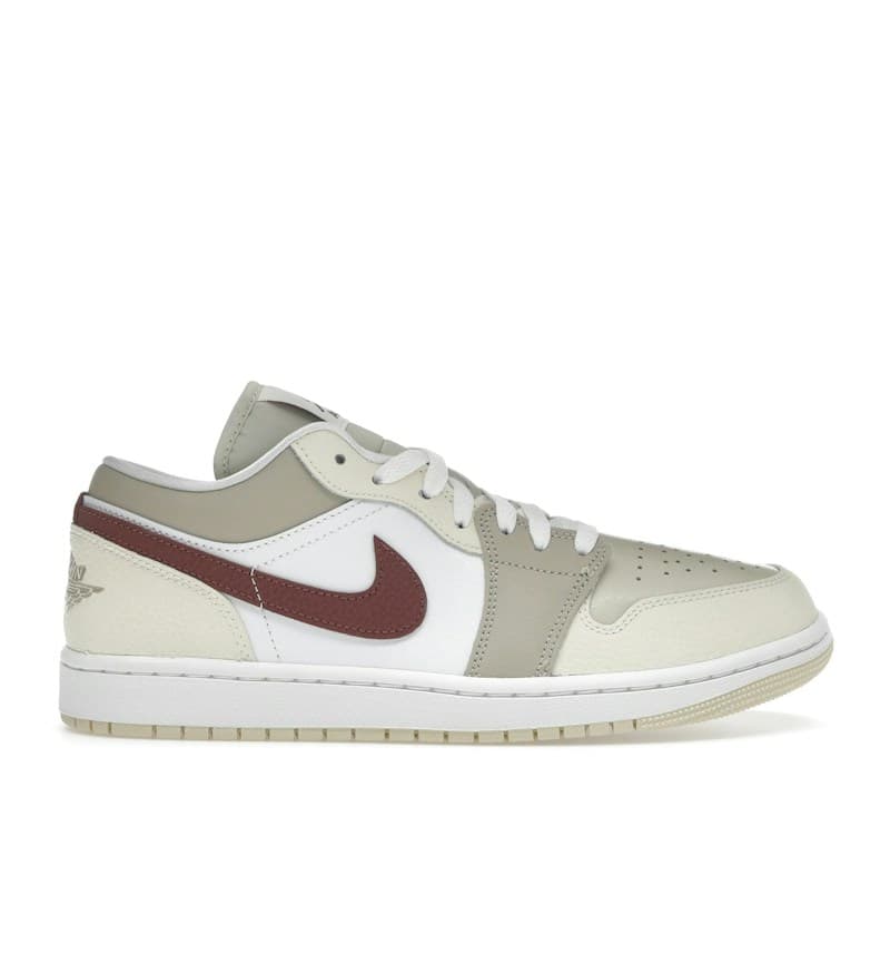 W Jordan 1 Low SE "Desert Khaki / Red Sepia"