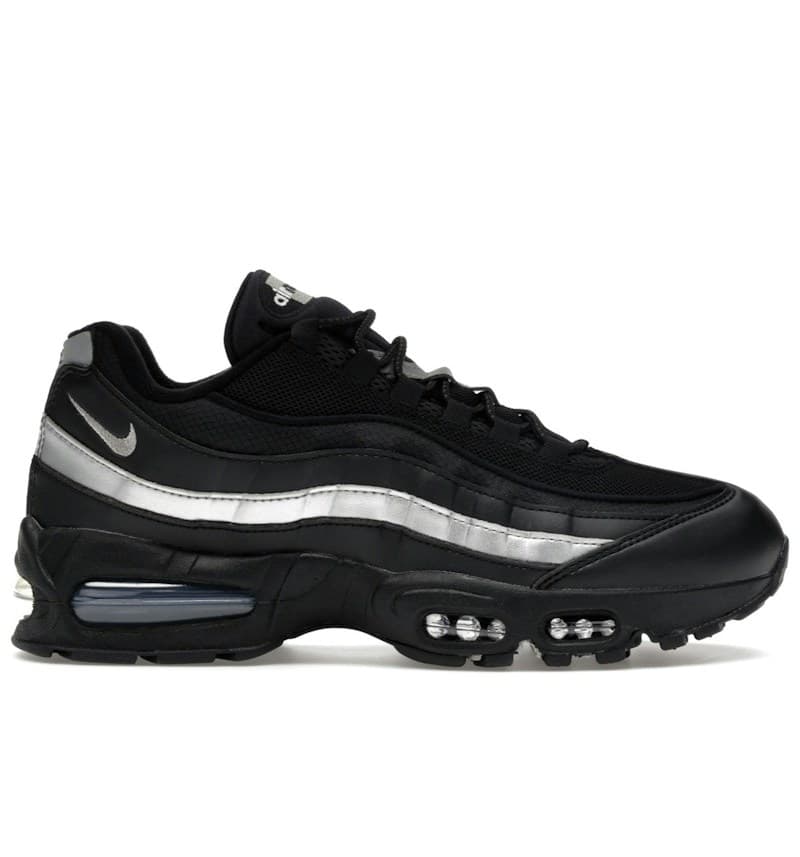 Nike Air Max 95 OG Big Bubble "Black / Metallic Silver"