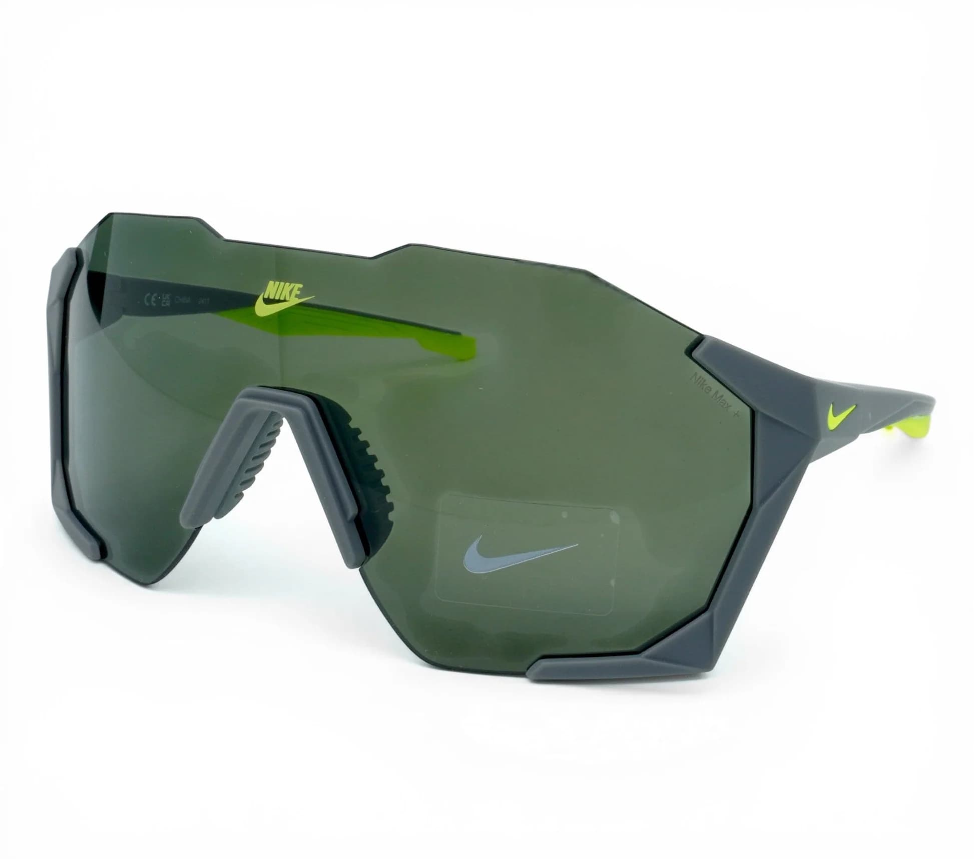 Nike Charged Shield Gafas de Sol "SMoke Grey / Volt"