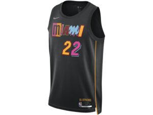 Nike NBA Miami Heat Jimmy Butler 22 75th Anniversary City Edition Swingman Jersey