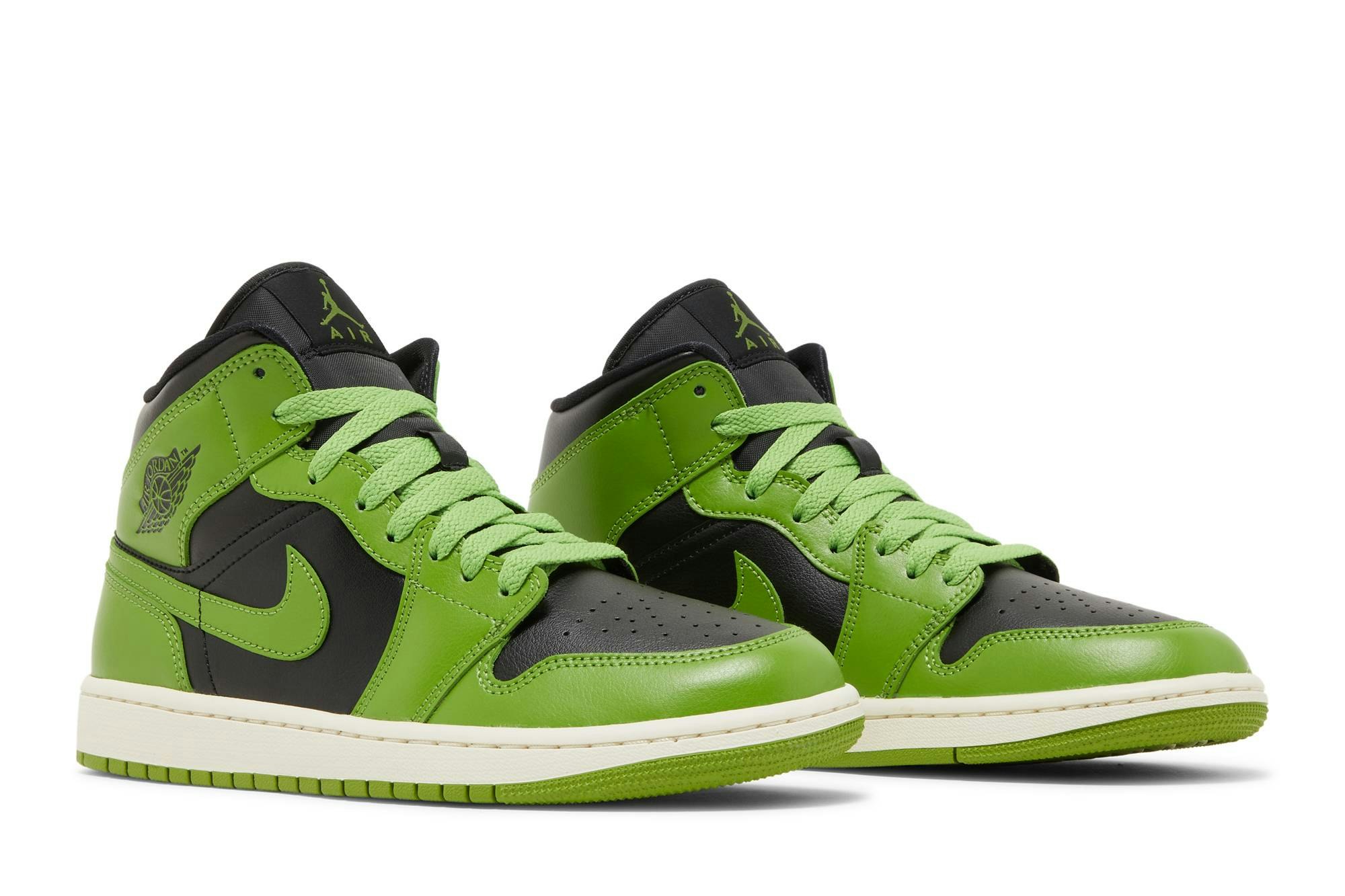W Nike Air Jordan 1 Mid "Attitude Green" - Imagen 6