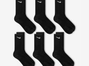 Nike Everyday Calcetines Acolchados de Algodón Pack de 6 Pares