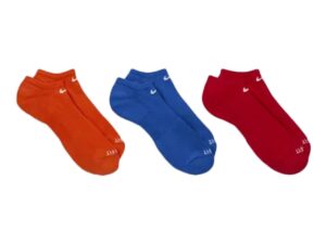Nike Everyday Plus Calcetines Acolchados Invisibles de Algodón Pack de 3 Pares