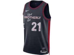 Nike NBA Philadelphia 76ers Joel Embiid 21 City Edition Swingman Jersey