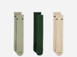 Nike Everyday Plus Calcetines Acolchados de Algodón Pack de 3 Pares