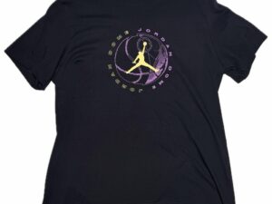 Air Jordan Camiseta Estampada de Algodón