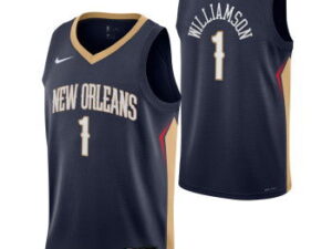 Nike NBA New Orleans Pelicans Zion Williamson 1 City Edition Swingman Jersey