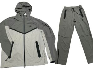 Nike Sportswear Tech Fleece Woven Conjunto Chaqueta con Cremallera y Pantalón