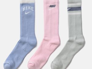 Nike Everyday Plus Calcetines Acolchados de Algodón Pack de 3 Pares