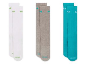 Nike Everyday Plus Calcetines Acolchados de Algodón Pack de 3 Pares