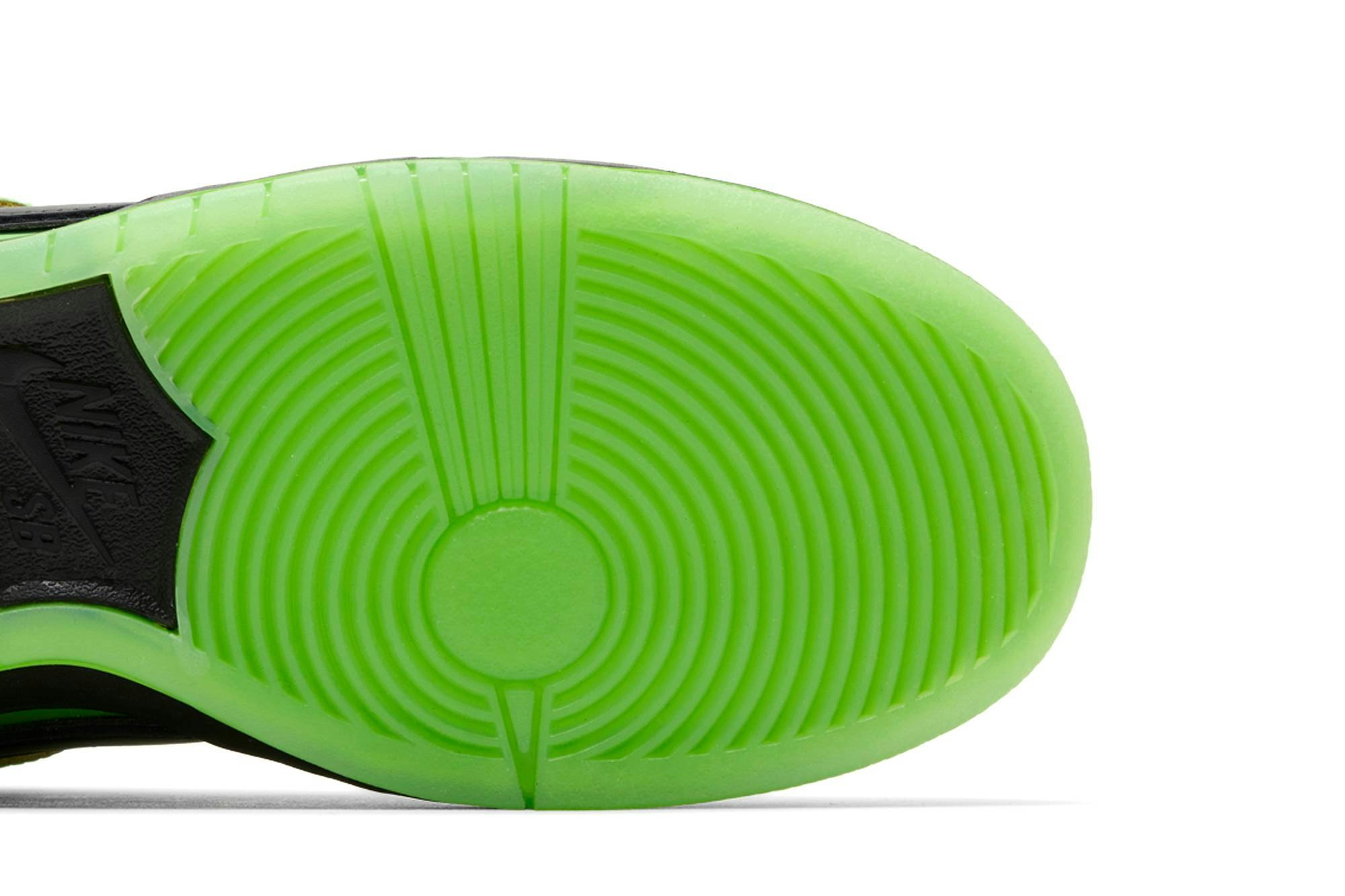 Nike SB Dunk Low Pro x The Powepuff Girls "Buttercup" - Imagen 3