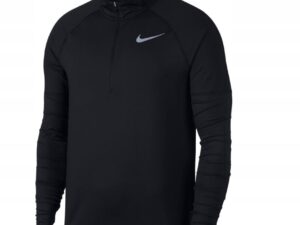 Nike Element Running Camiseta de Tejido Dri Fit Con Media Cremallera