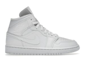 W Air Jordan 1 Mid "Triple White"