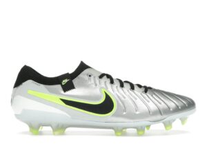 Nike Legend 10 Elite FG Metallic Silver Volt