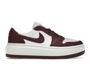 W Air Jordan 1 Low Elevate White Dark Beetroot