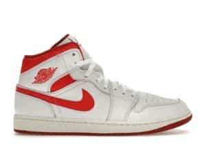 Nike Air Jordan 1 Mid SE "White / Lobster"