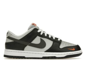 Nike Dunk Low Mini Swoosh "Medium Ash / Light Silver"