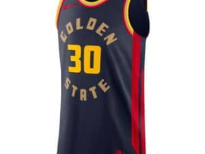 Nike NBA Golden State Warriors Stephen Curry 30 Authentic Jersey