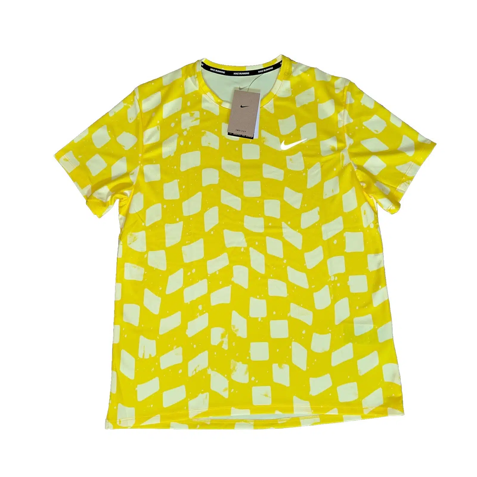 Nike Running Camiseta de Manga Corta de Tejido Dri Fit