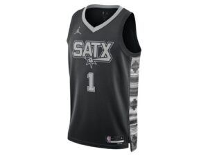 Jordan NBA San Antonio Spurs Victor Wembanyama 1 Statement Edition Swingman Jersey