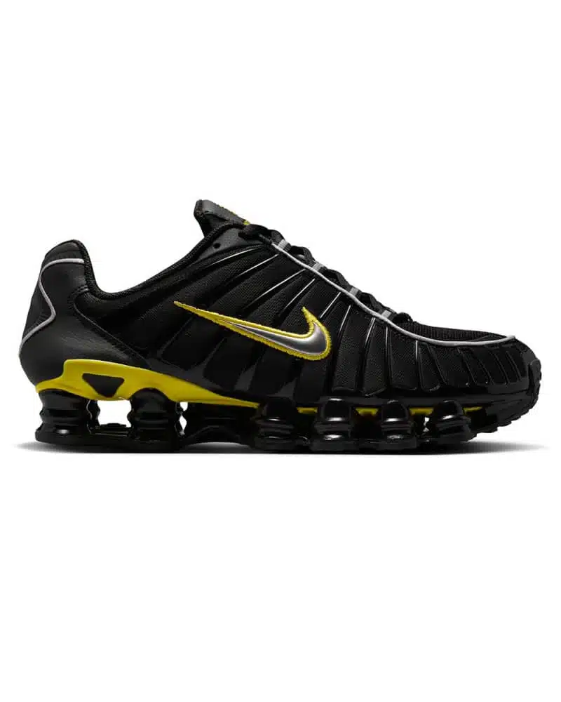 Nike Shox TL "Metallic Silver / Dynamic Yellow"