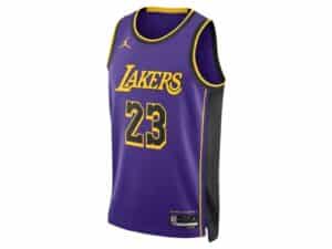 Jordan NBA Los Angeles Lakers LeBron James 23 Statement Edition Swingman Camiseta de Tirantes
