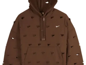 Nike x Jacquemus Le Swoosh Sudadera "Dark Brown"