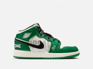 Air Jordan 1 Mid "Overbranded" GS