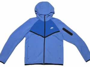 Nike Sportswear Tech Fleece Chaqueta con Cremallera Completa y Detalles de Tejido Woven